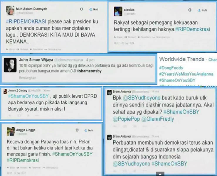Rakyat Marah, #ShameOnYouSBY Didorong Jegal SBY jadi Sekjen PBB
